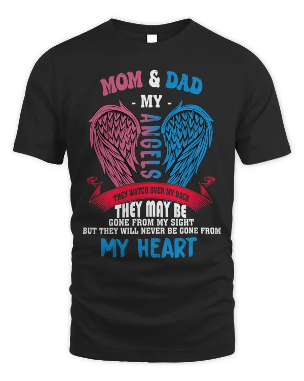 My Mom 2Dad My Angels They Watch Over My Back Memories