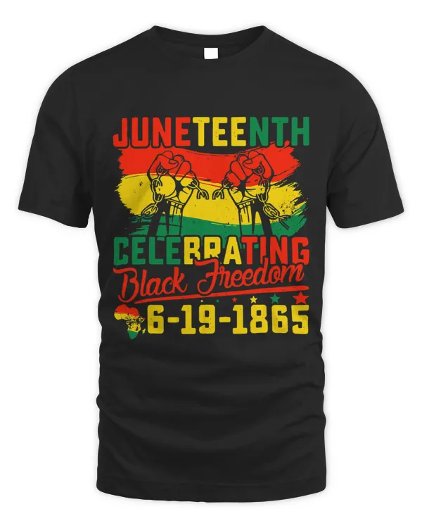 Juneteenth tshirt Juneteenth Celebrating Black Freedom 1865