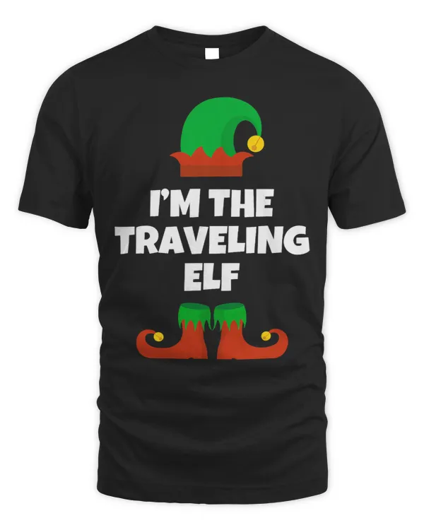 Christmas Im The Traveling Elf Matching Xmas Pajama Travel