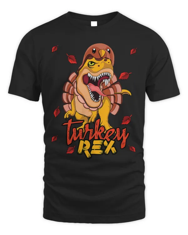Fall Autumn Turkey Rex Dinosaur Thanksgiving