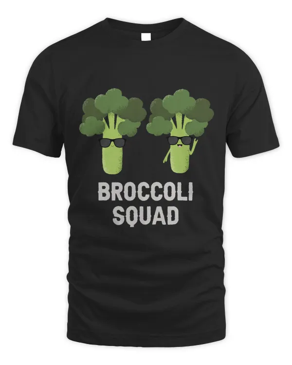 Eat Healthy I Love Broccoli Squad Plant Based Distressed