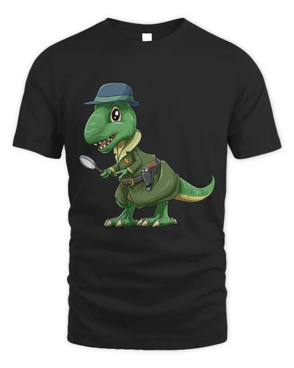 Funny Policemen and Criminal Investigator Detective TRex