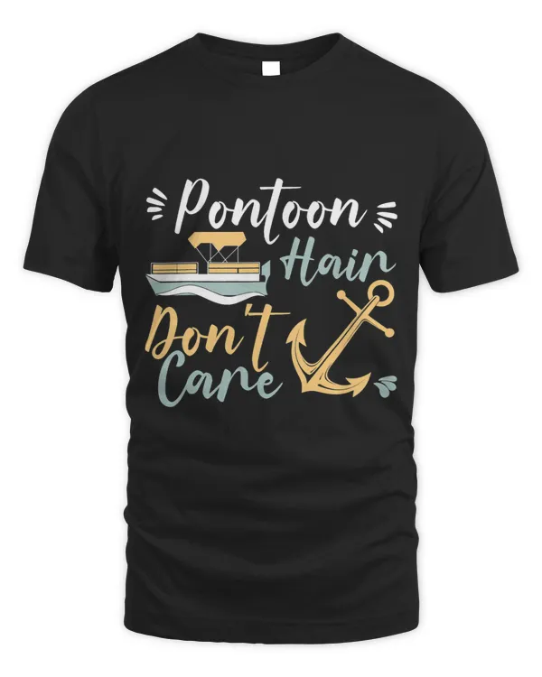 Funny Pontoon Dont Care Pontooning Woman Boat Owner Summer