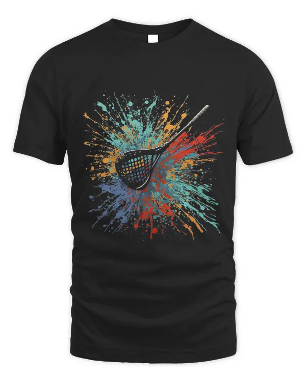 Lacrosse Splash Art Lacrosse Stick Lacrosse Player Retro