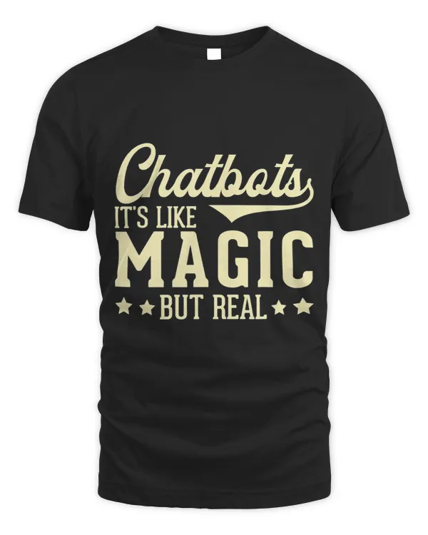 Funny Artificial Intelligence Retro Vintage Chatbot Magic