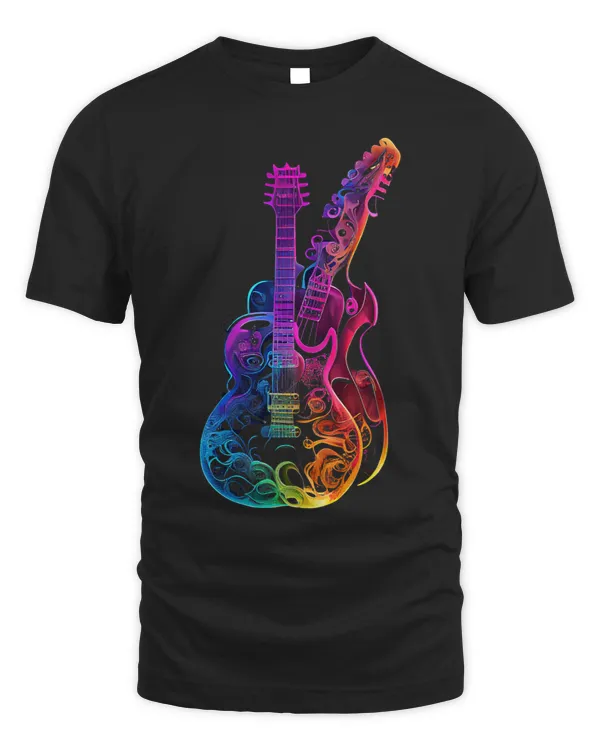 Electric Guitar Colors Colorful Musician Guitar Gift For Gui 3