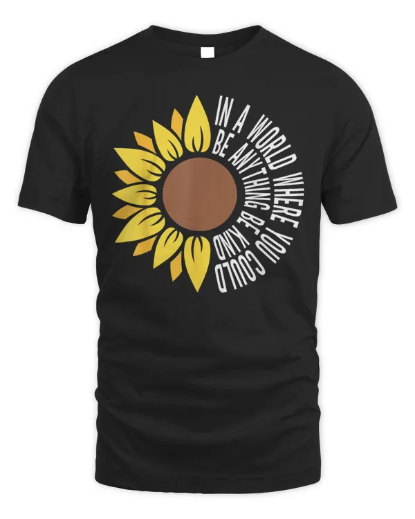 Be Kind Orange Flower Anti Bullying Awareness Unity Day Shirt
