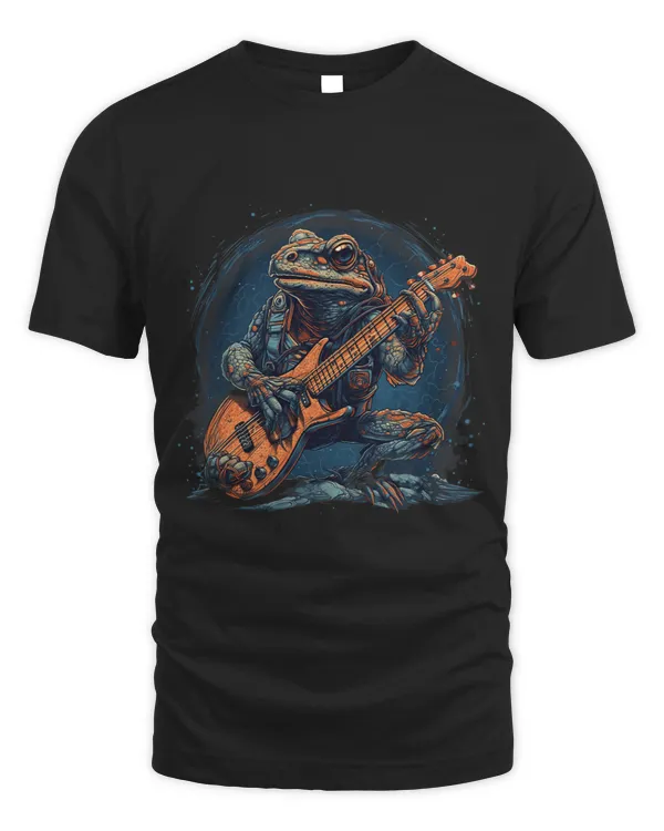 Electric Guitar Rock Music Toad