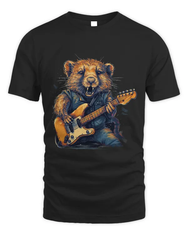 Electric Guitar Rock Music Woodchuck 1