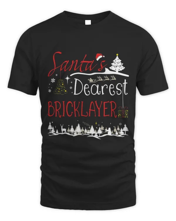 Bricklayer Bricks Xmas Job Cute Christmas