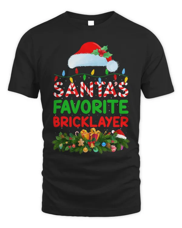 Bricklayer Bricks Xmas Lighting Santas Favorite Bricklayer Christmas