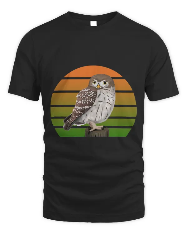 Little Owl Bird Birdwatcher Ornithologist Biologist Birder