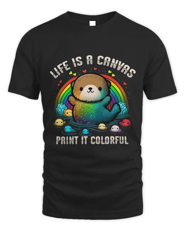 Life is a canvas paint it colorful