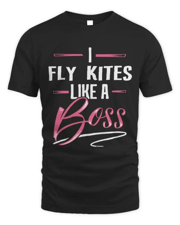 FLY KITES Like A Boss tshirt Lady Boss Girl Power Gift