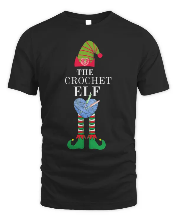 Funny Crochet Elf Matching Group Christmas Party Knitting