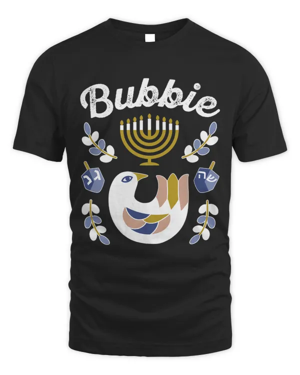 Matching Family Hanukkah Pajama Top Dreidel 2Menorah Bubbie