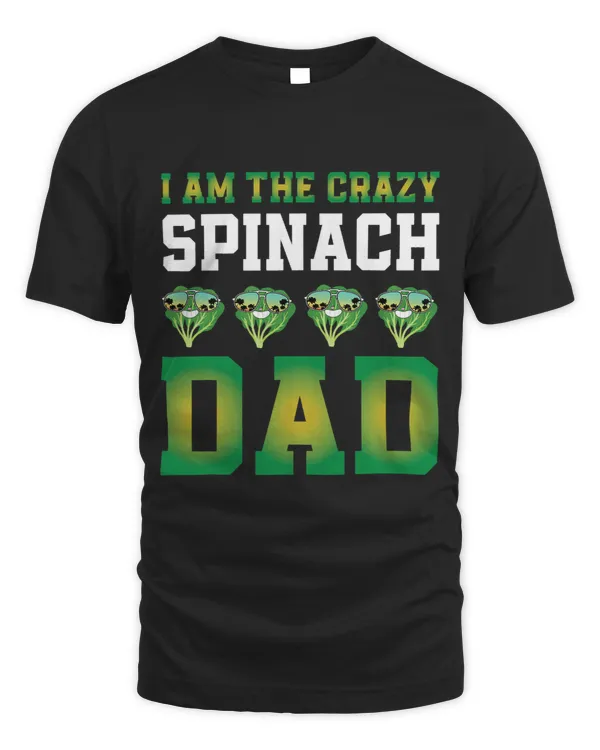 Mens Funny Spinach Dad Costume Love Healthy Food For Men