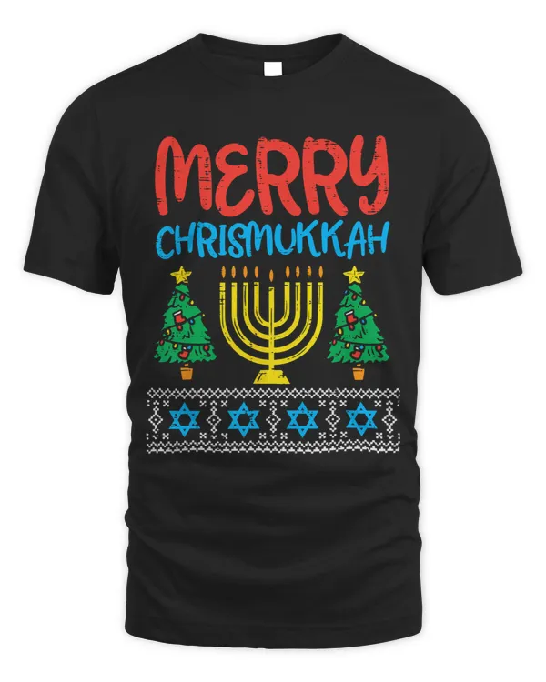 Merry Christmukkah Ugly Jewish Xmas Christmas Hanukkah Gift