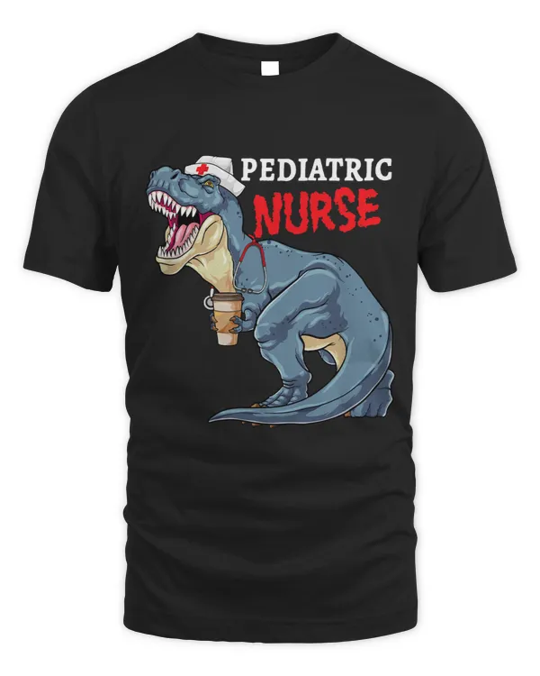 Pediatric Nurse Dinosaur T Rex Nursesaurus RN Nursing School
