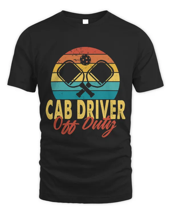 Cab Driver Off Duty Pickleball Player Retirement