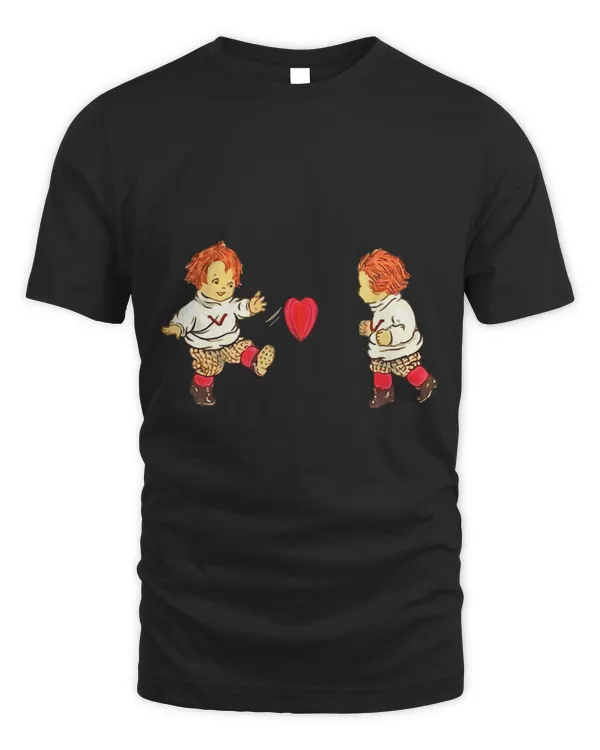 Scoring Love Points Vintage Style Valentine