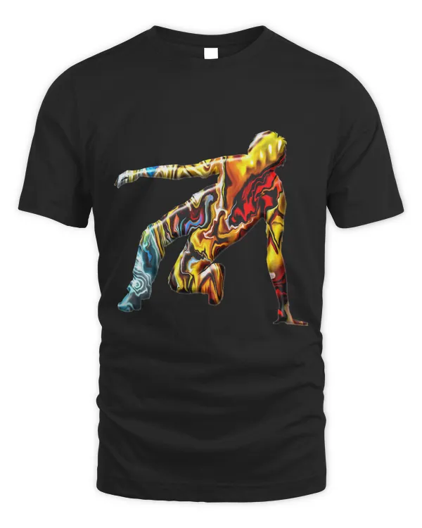 Breakdancing Old School BBoy Downrock Move Gift 2