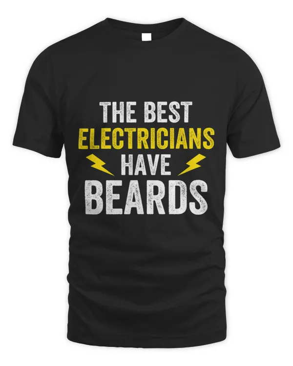 Funny Bearded Electrician The Best Electricians Have Beards