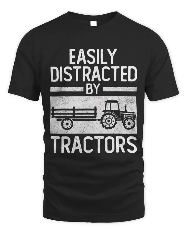 Funny Easily Distracted By Tractors