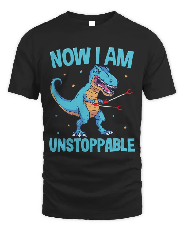 Now I Am Unstoppable Funny TRex