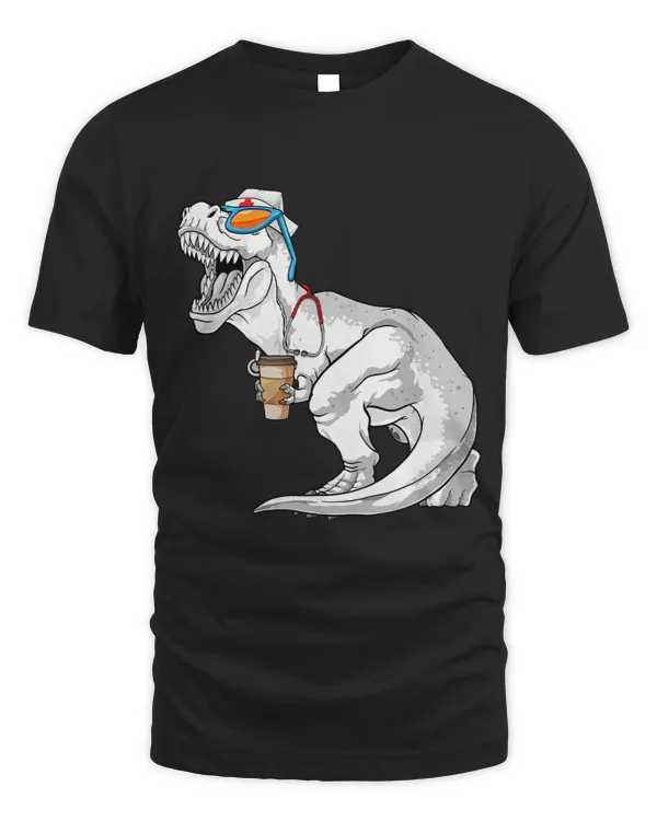 Nursesaurus Nurse Dinosaur T Rex Funny RN Nursing School 1