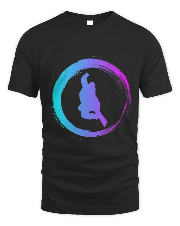 Snowboarder winter ski vacation Snowboard