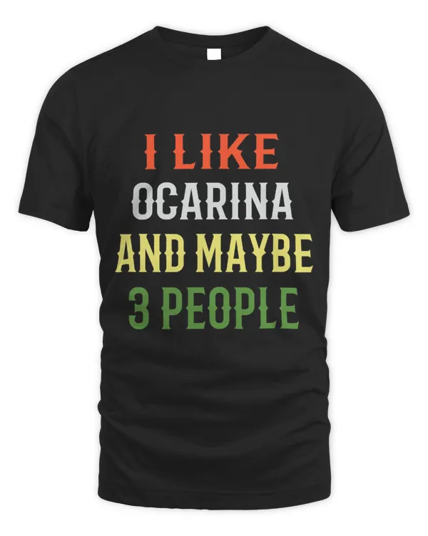 Retro Ocarina Design. I Like Ocarina And Maybe 3 People