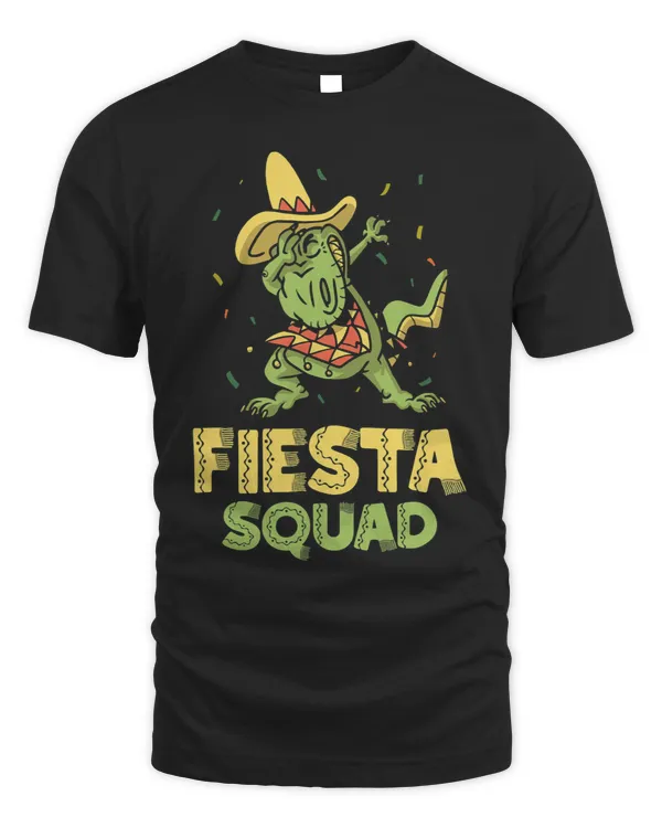 Dabbing Dab TRex Mexican Fiesta Squad 5th May Cinco de Mayo