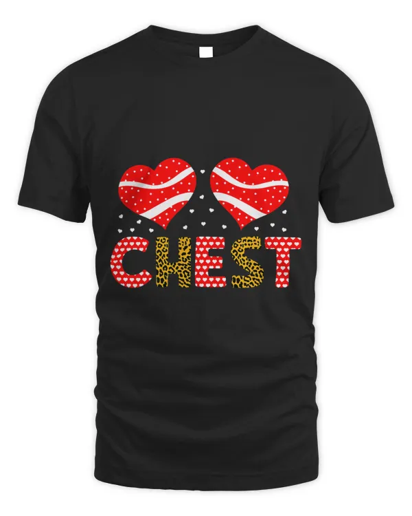 Dating Couples Funny Valentines Day Matching Chest Nuts