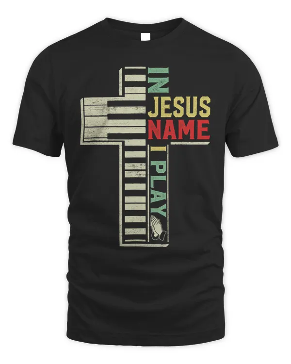 In Jesus Name I Play Piano Christian Music Vintage