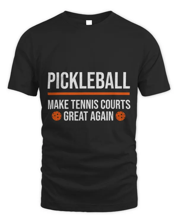 Pickleball Make Tennis Courts Great Again Funny Dink Player