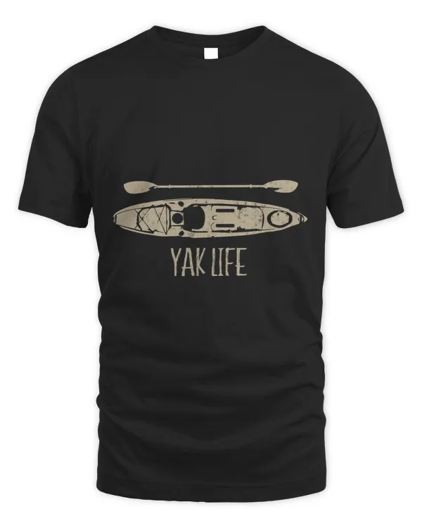 Kayak Water Yak Life T Shirt Kayak Life Kayaking and Paddling T Shirt