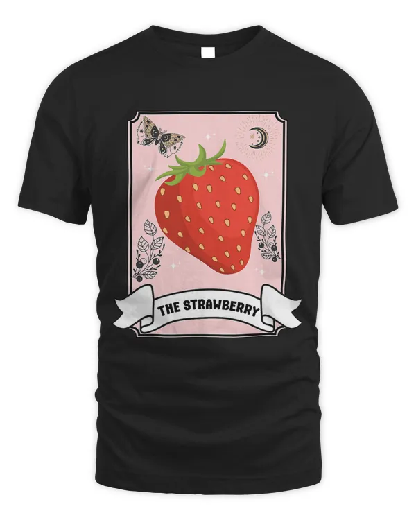 Strawberry Tarot Card Strawberries Festival Funny Spiritual