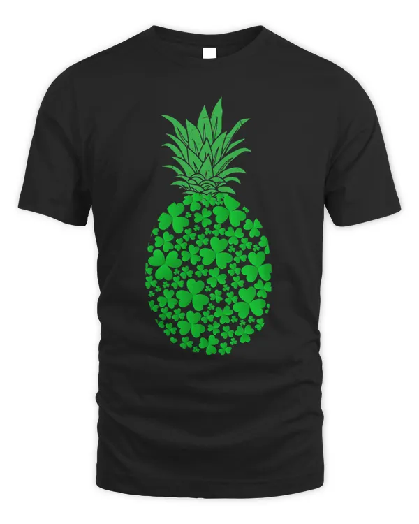 Irish Shamrock Leaf Pineapple St. Patricks Day