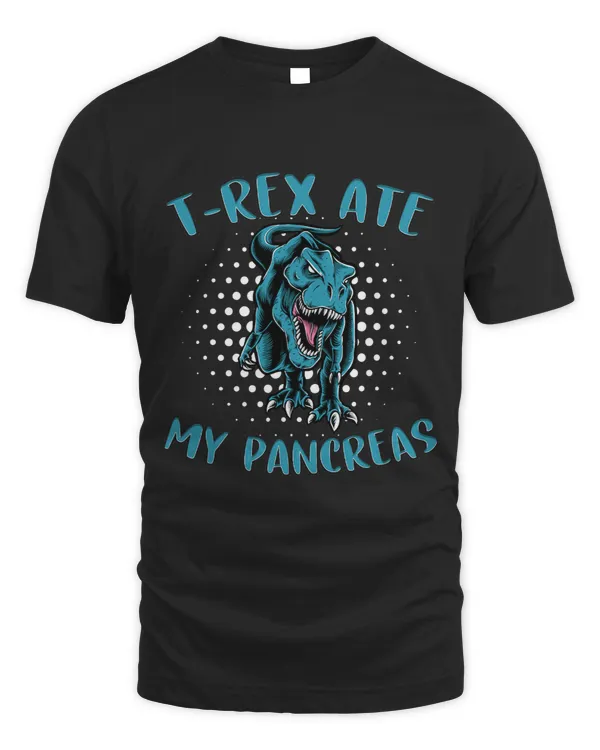 Funny T Rex Ate My Pancreas Diabetes Warrior Diabetic
