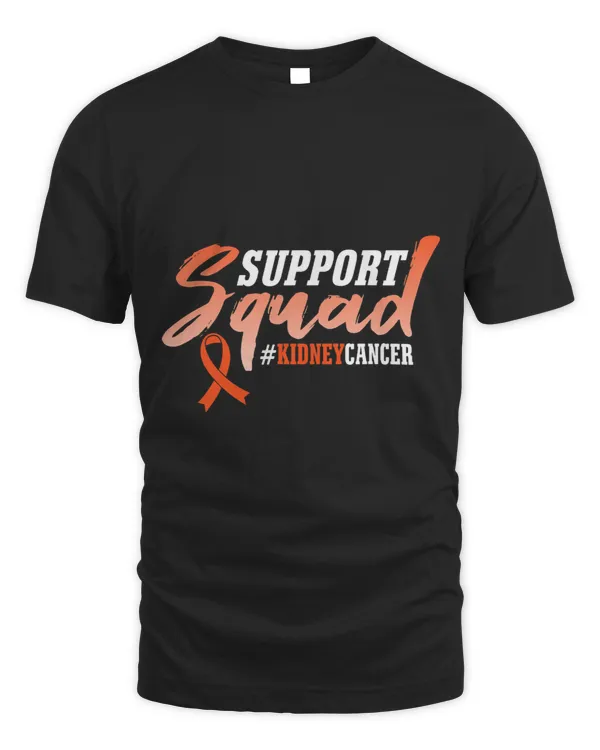 Support Squad KIDNEY CANCER Survivors Ribbon