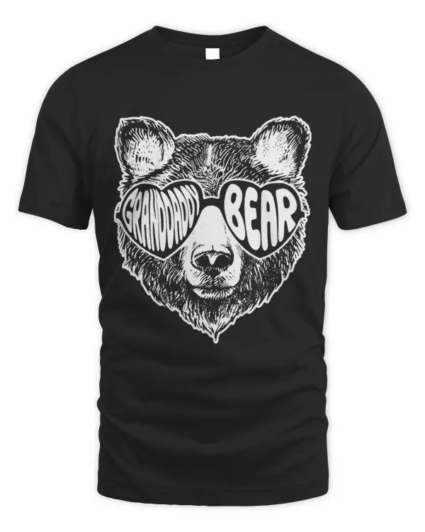 Mens Personalized Cool Granddaddy Bear Father’s Day