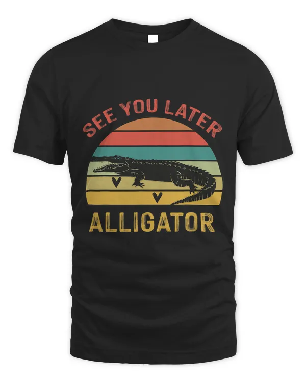 Retrovintage See You Later AlligatorCrocodile ZooGator