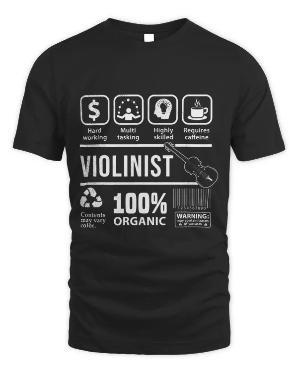 Violin Funny Multi Tasking graphic theme