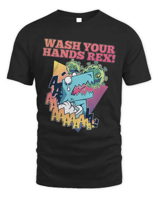 Wash Your Hands Rex a Funny TRex Attacked by Germs
