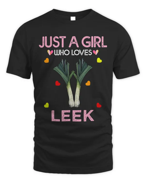 Leek Shirt For Women Just A Girl Who Loves Leek