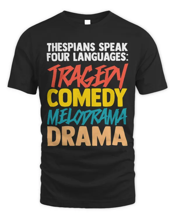 Thespians 2Tragedy Comedy Melodrama Drama Theatre