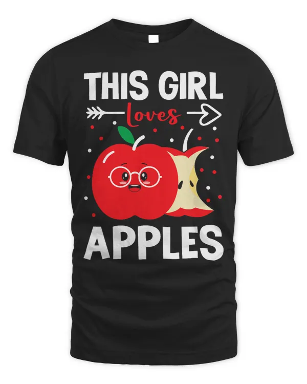 This Girl Loves Apples Fruit Eater Basket Picker