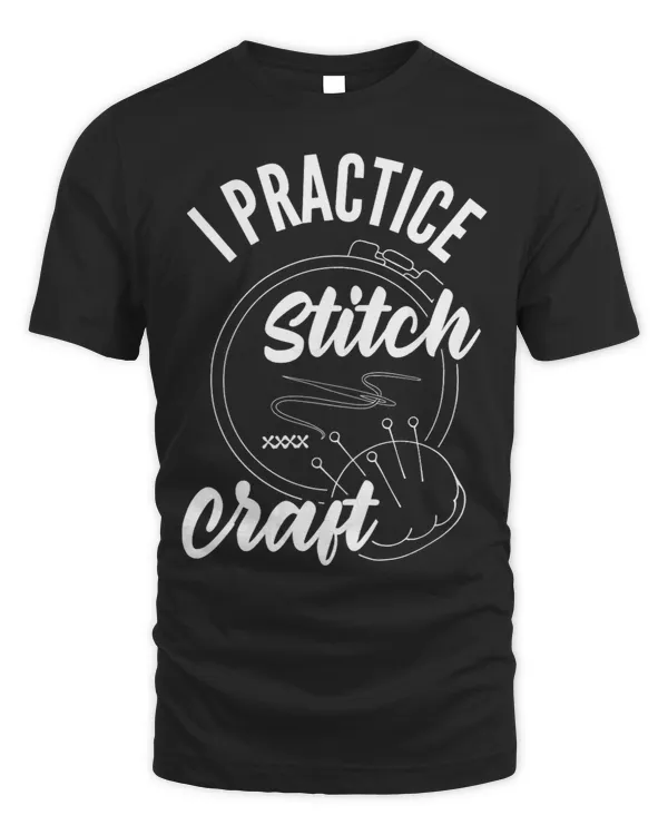 Womens Cross Stitch I Practice Stitch Craft Cross Stitching