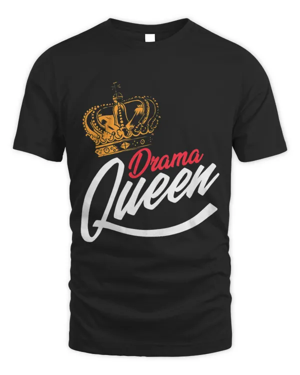 Womens Drama Queens Movie Theatre Acting Broadway Fan Vintage